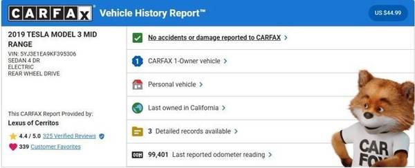 2019 Tesla Model 3