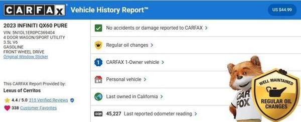 2023 Infiniti QX60