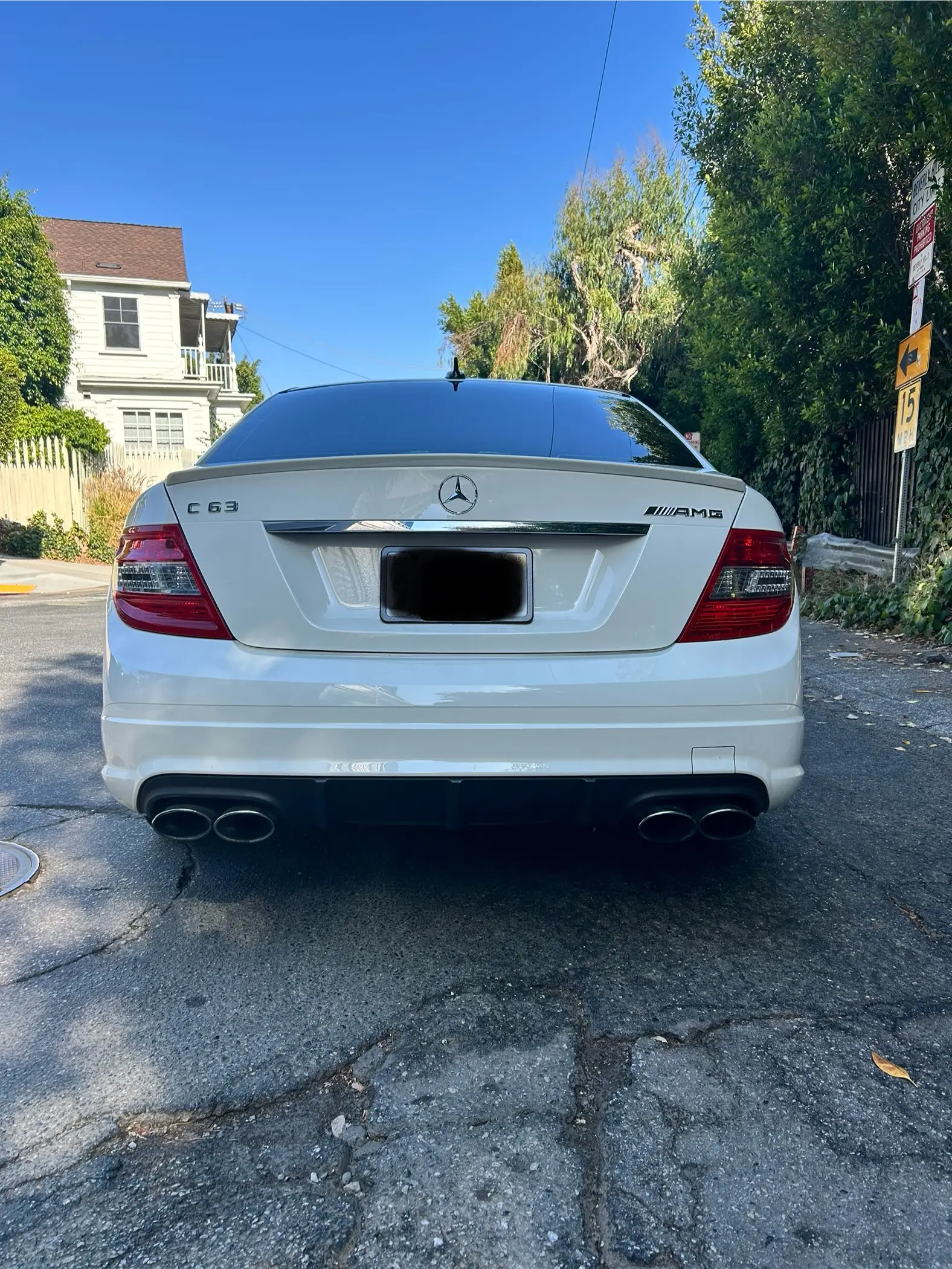 2009 Mercedes-Benz C Class C63 AMG